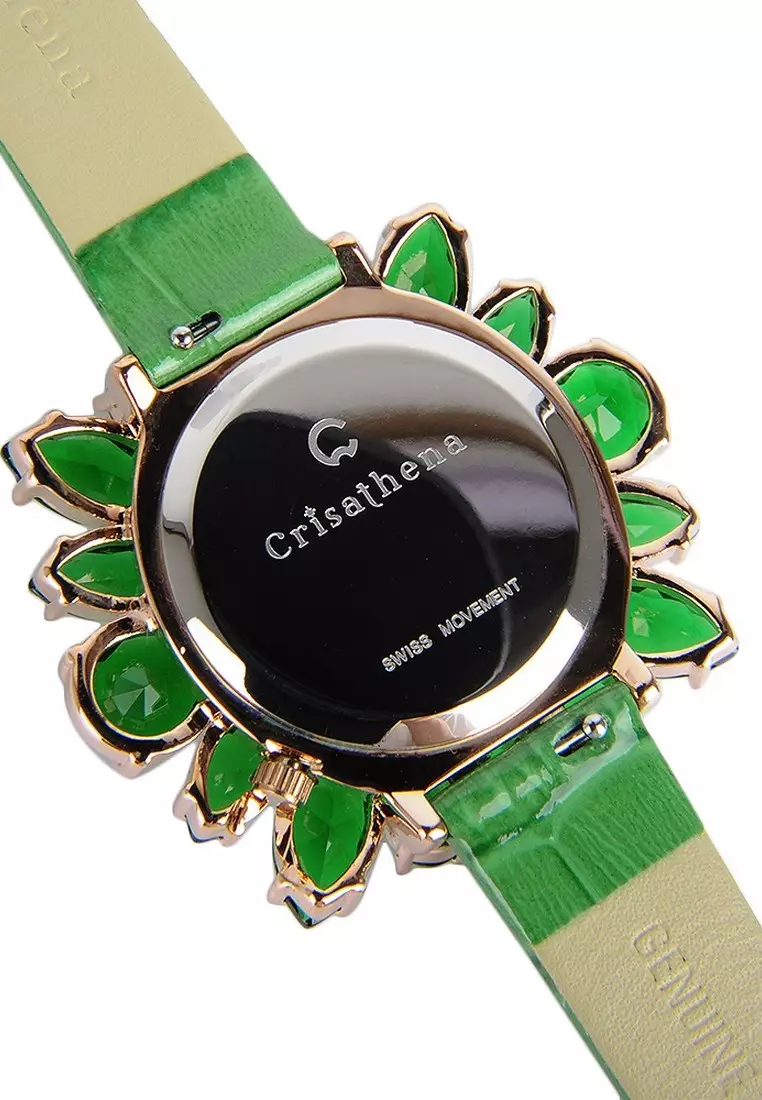 Snow Fashion Watch in Green for Women