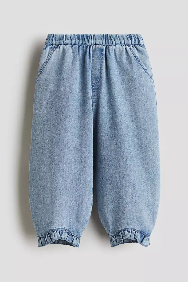 Frill-trimmed joggers