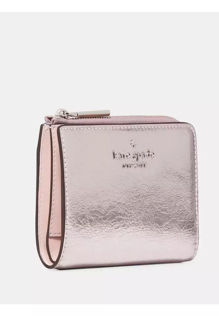 Madison Metallic Small L-zip Wallet