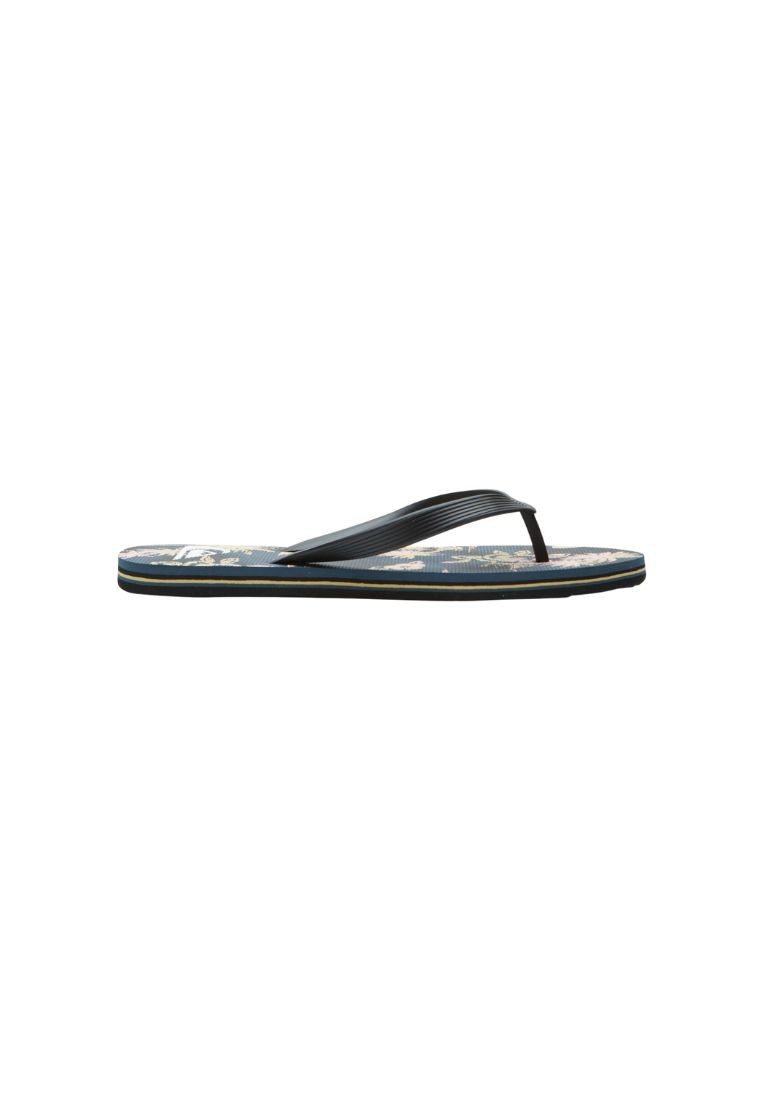 Quiksilver Men Molokai Air Flow Flip Flops - Black/Grey/Black
