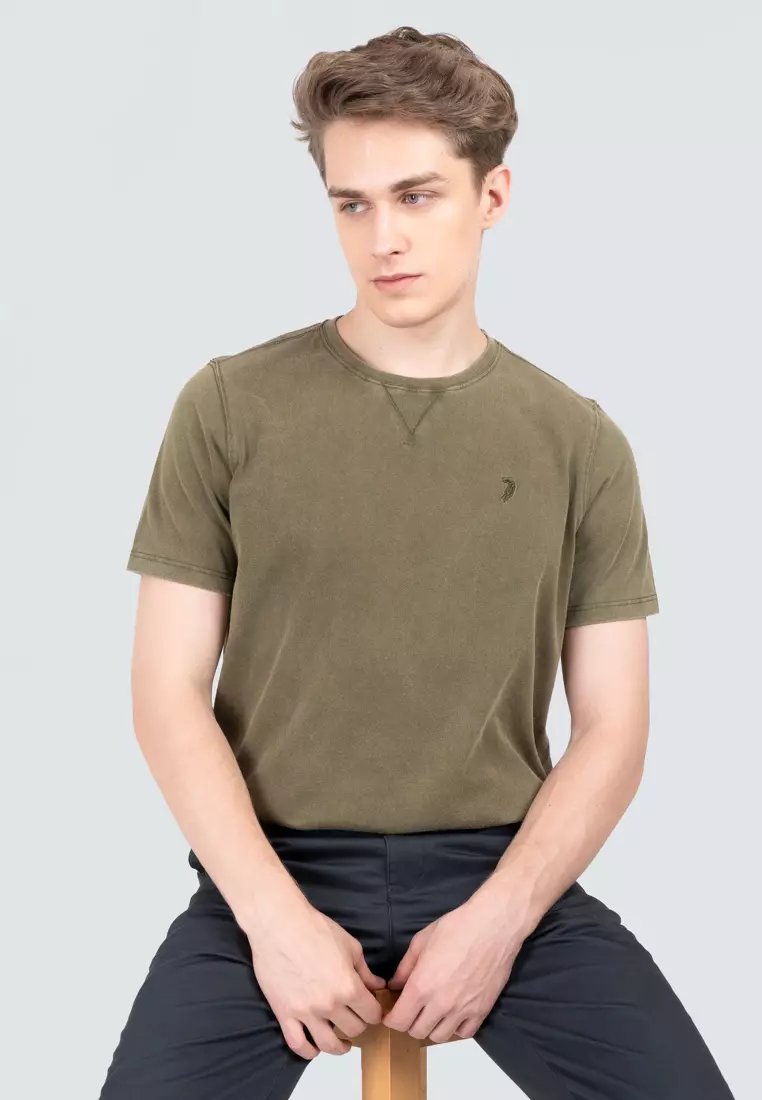 Polo Haus - Men’s Signature Fit Indigo Theme T-Shirt MKRSV043