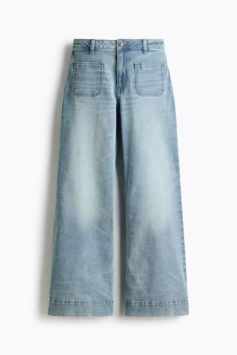 Wide High Waist Jeans