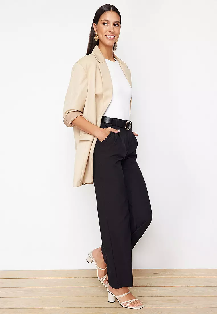 High Waist Trousers