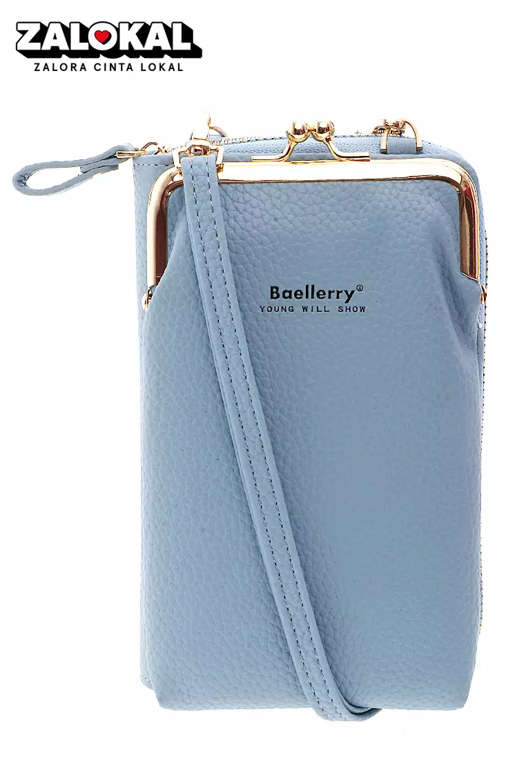 Sling Bag Tas Selempang Wanita Mini Design Many Slot Material Leather Kulit ORIGINAL