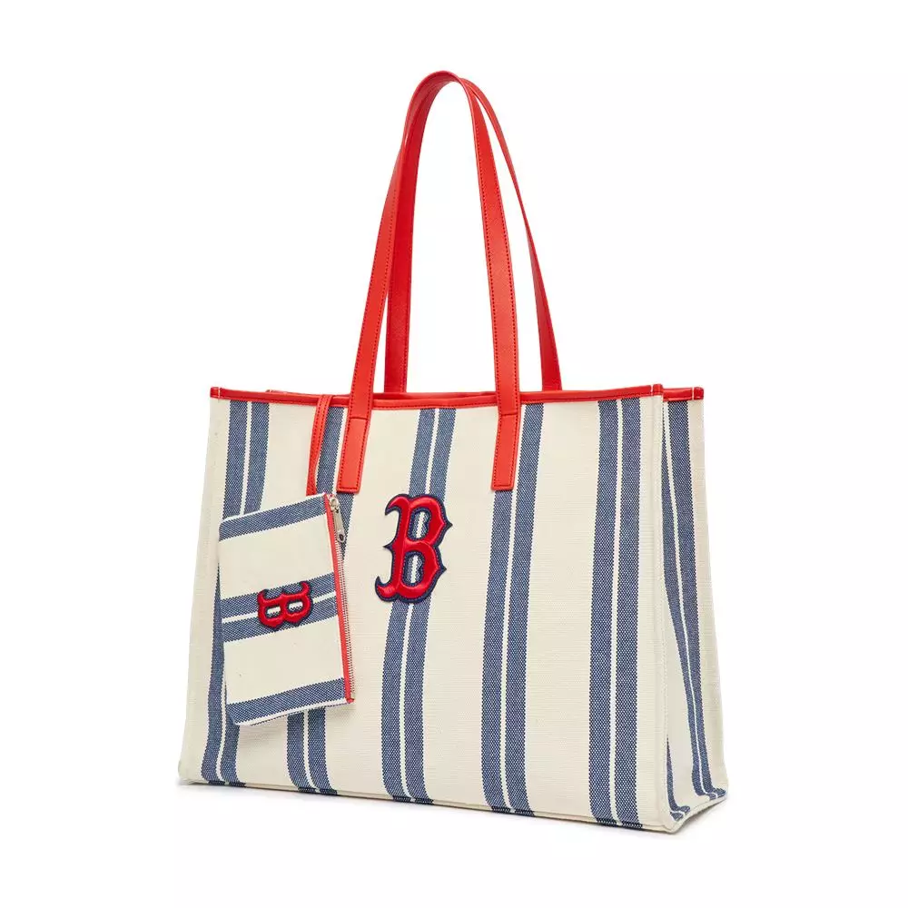 Shopper Bag Stipe Aespa Navy