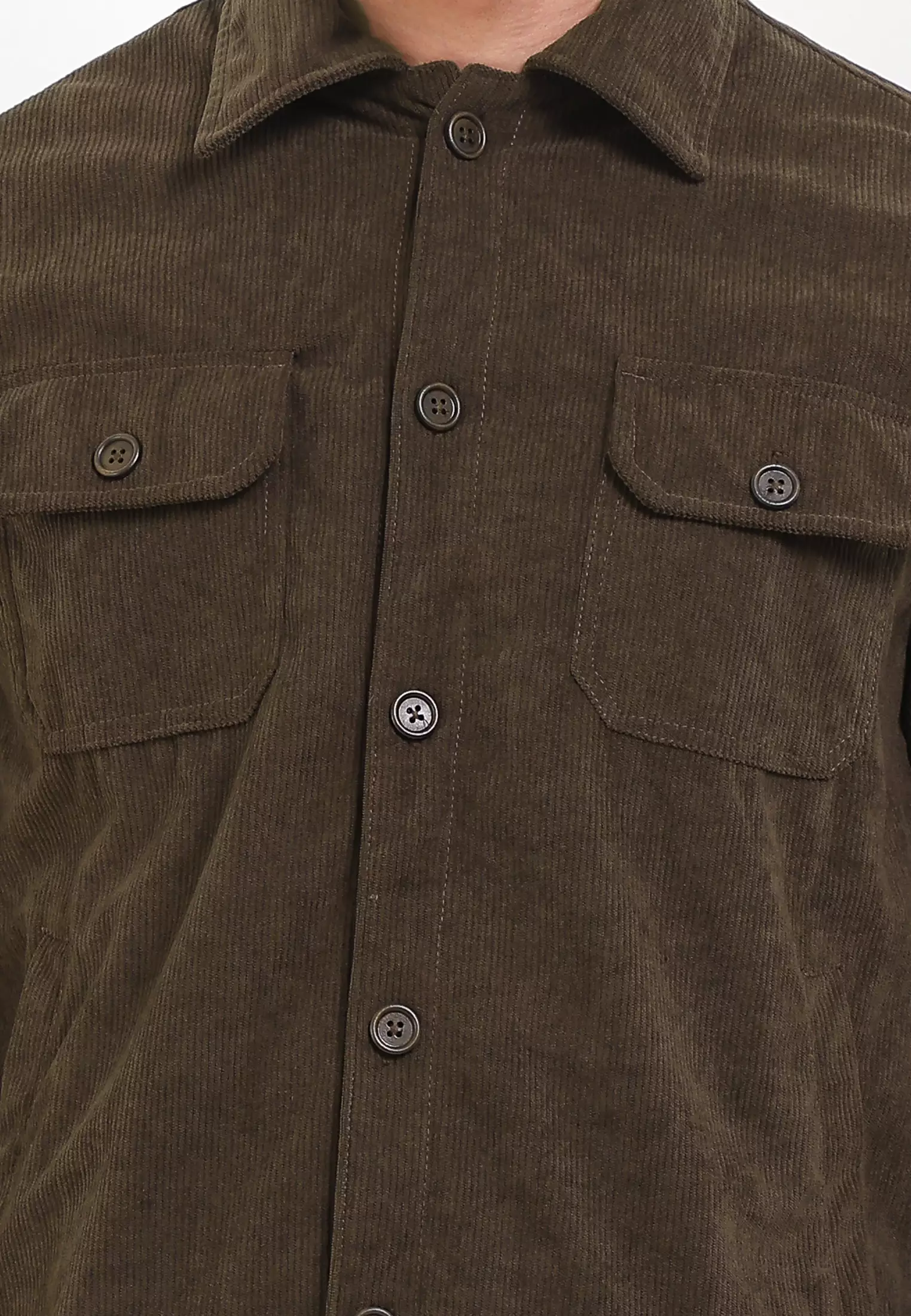 Cressida Work Jacket Corduroy Brown - I027C