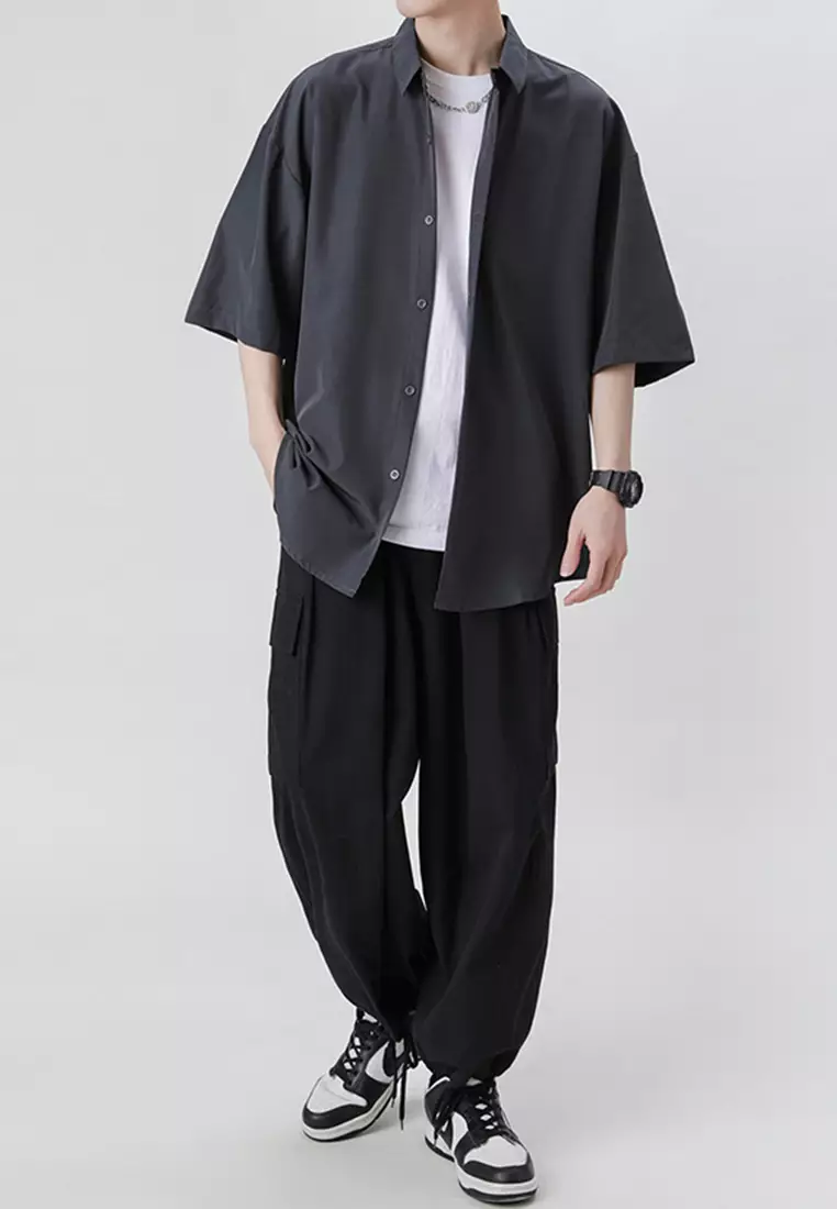 Thin Casual Short Sleeve Shirt AC-CY009
