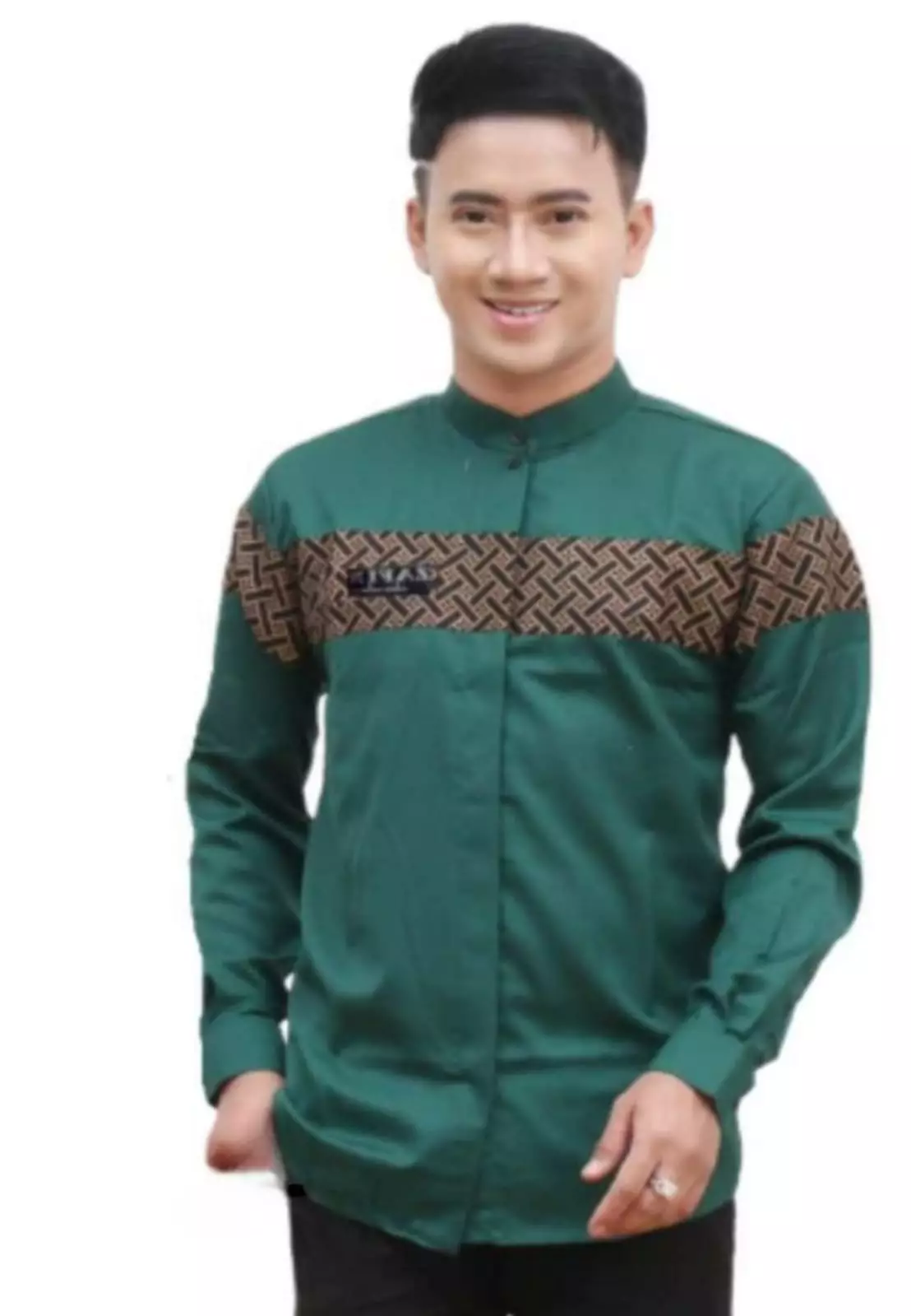 Rayhan Army Koko Kombinasi Exclusive Pria Casual Modern Lengan Panjang RS.ZA