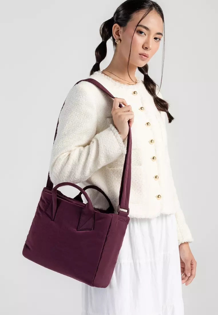 Poofah Tote Bag - Blood Red