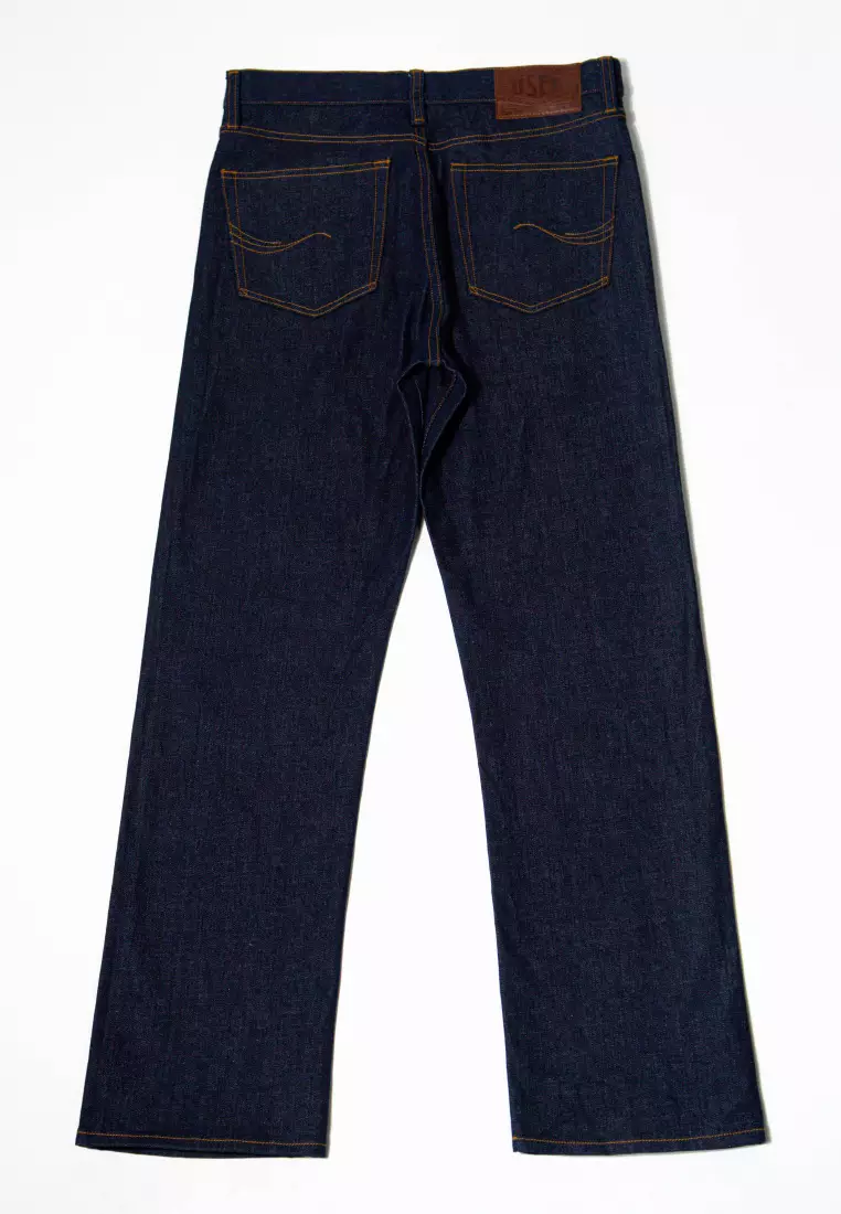 Used 1968 - Celana Panjang Pria Denim Regular Straight Cut Double Red Selvedge 16oz