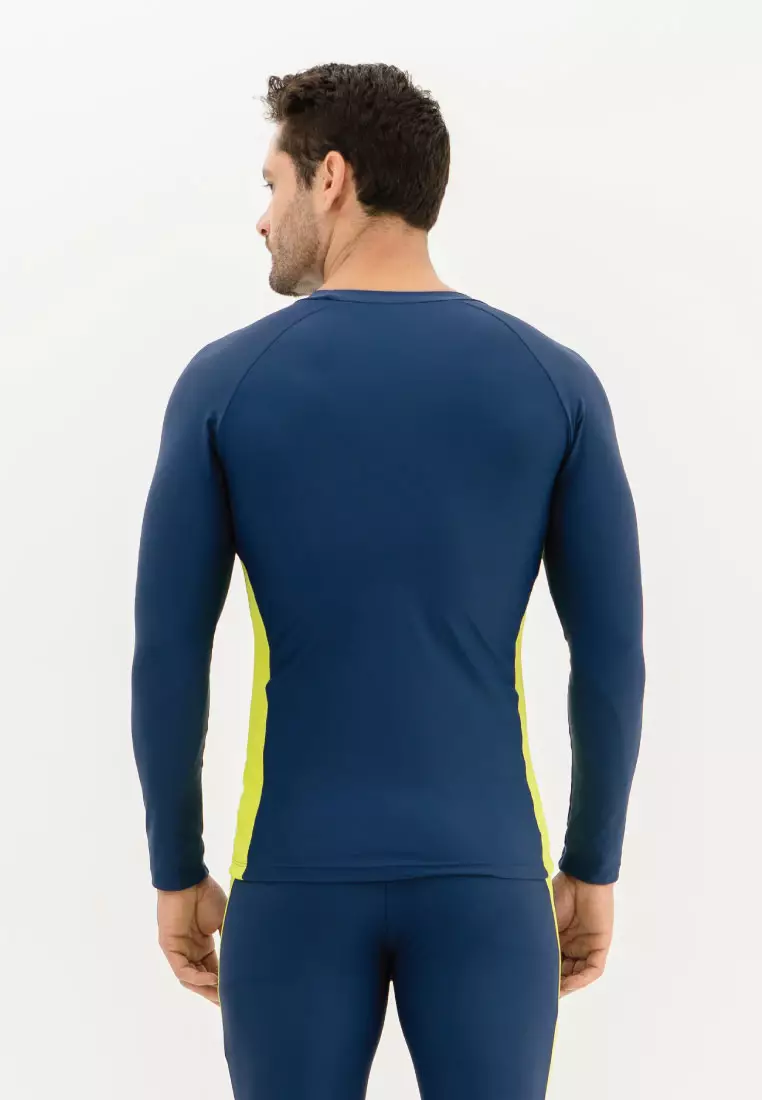 Neowave Drift Long-Sleeve Men Rashguard - Navy