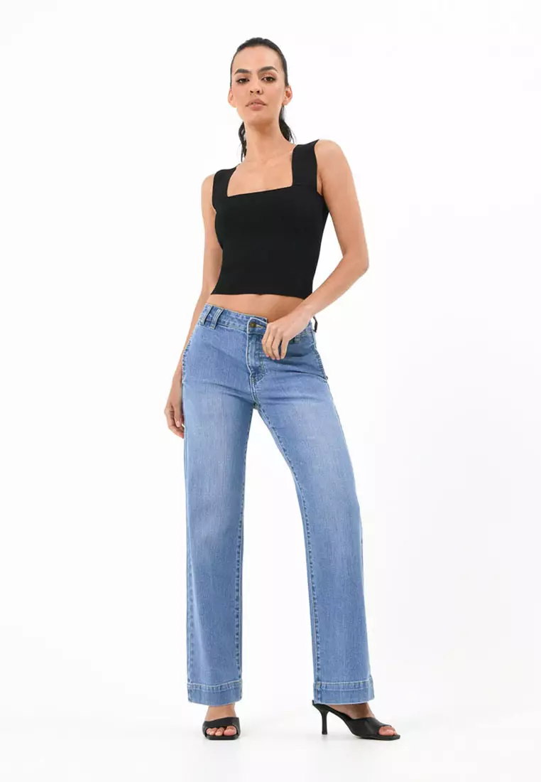 Joelene Wide Leg Jeans