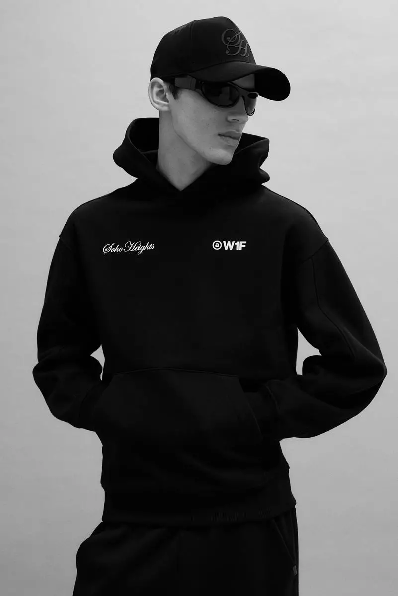 Buy H&M Loose Fit Motif-detail hoodie 2025 Online ZALORA