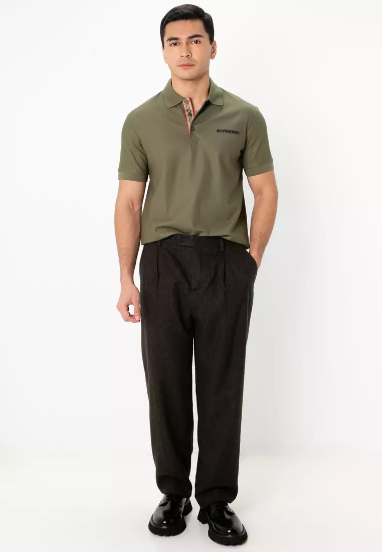 Buy Burberry Hartford Logo Polo Shirt (nt) 2025 Online | ZALORA