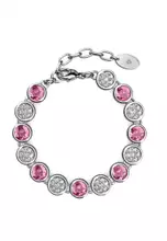 Pink Tourmaline White Gold