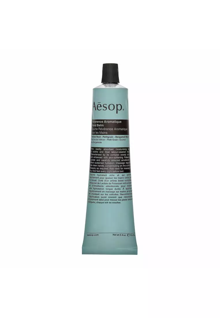 Buy Aesop Reverence Aromatique Hand Balm 2.6oz, 75ml 2025 Online | ZALORA