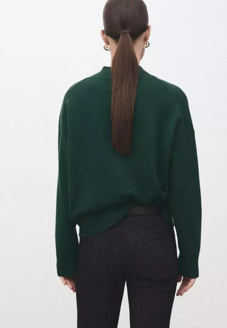 Ribbed Turtleneck Sweater