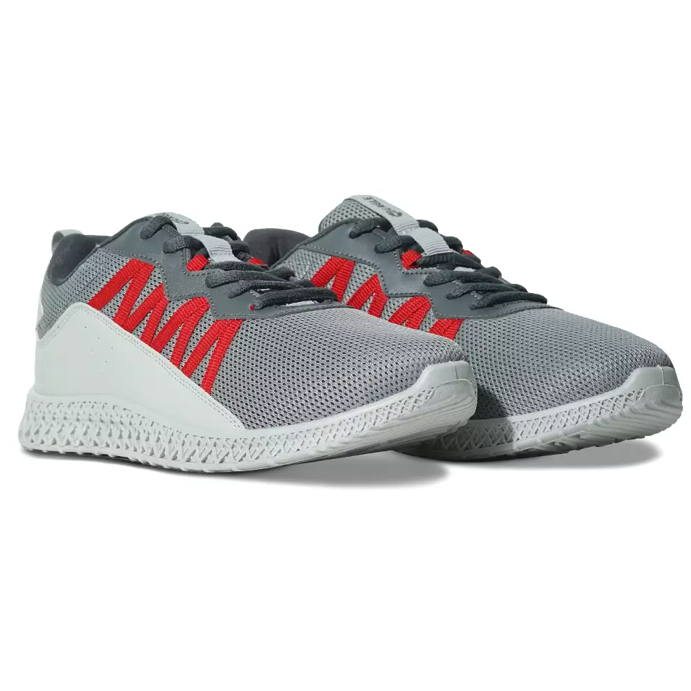 Eagle Sepatu Sneakers Lifestyle Enviro - ABU/MERAH