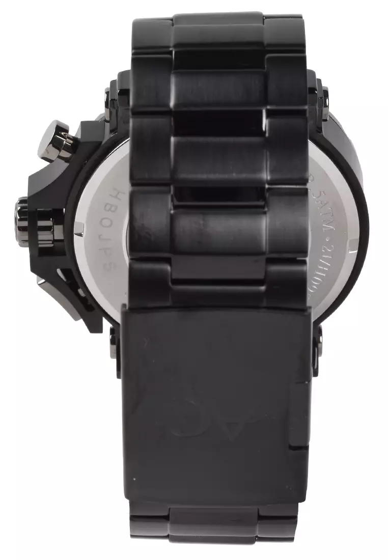 Alexandre Christie Collection - Jam Tangan Pria - Black - Stainless Steel Bracelet - 9205 MCBEPBA