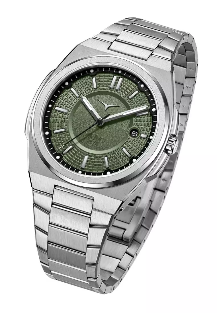 Jam Tangan Pria Analog Zinvo Rival Oasis + Free Premium Rubber Strap