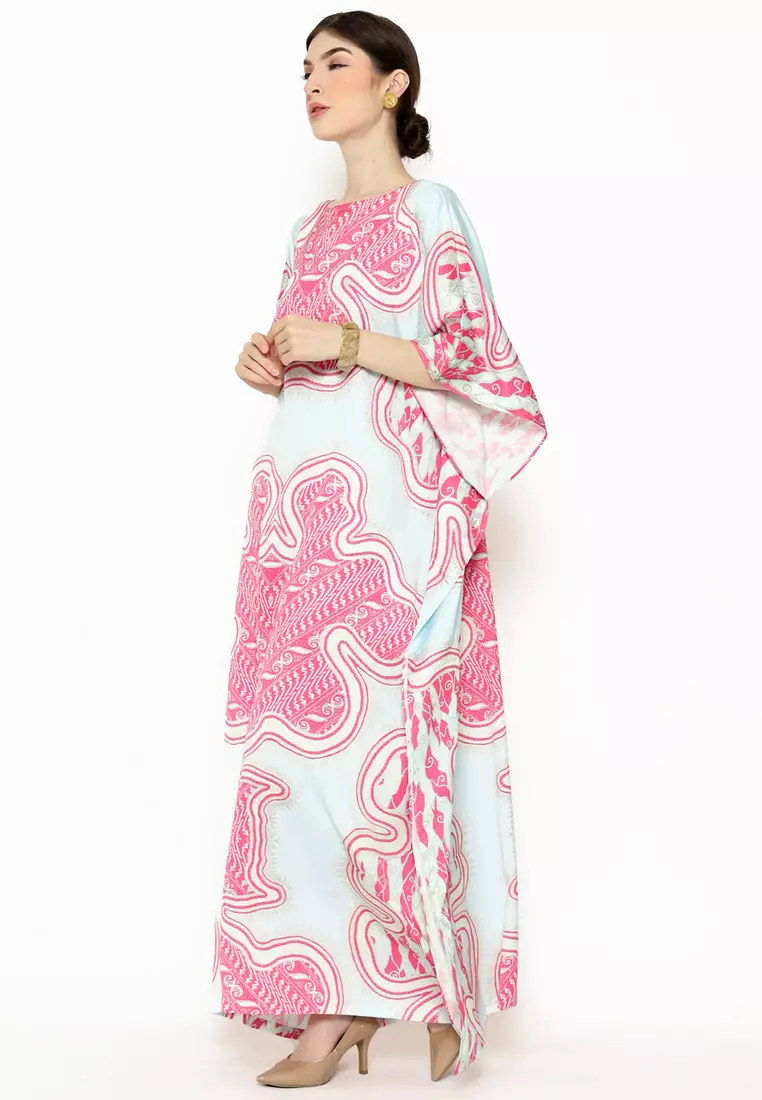 Kanzi Exclusive Short Sleeve Batik Kaftan