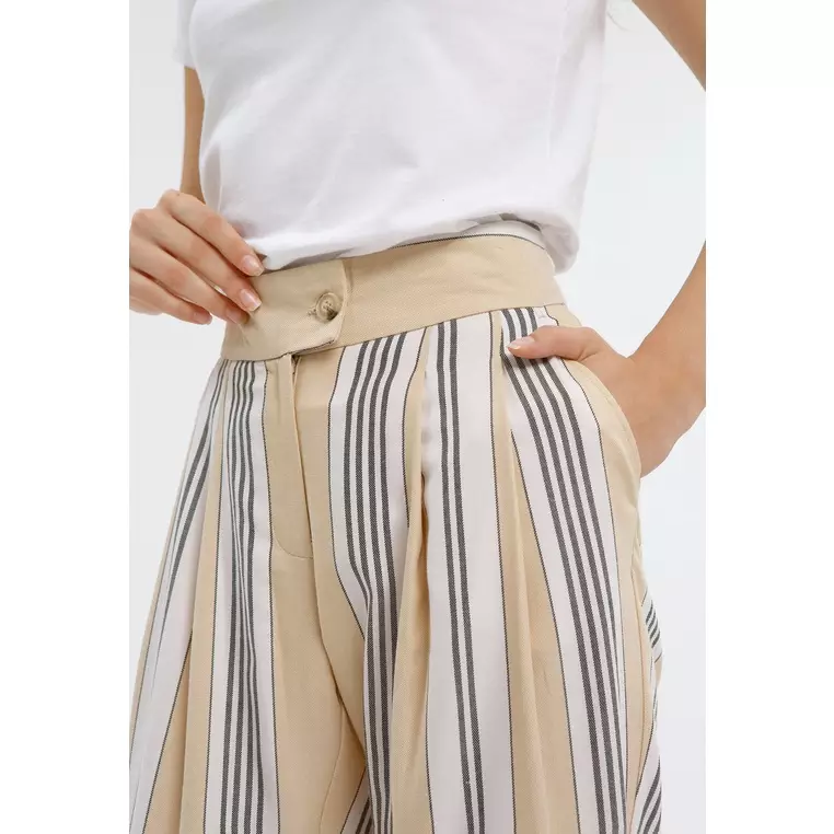 Minimal Maddy Pants Buttercream - Warna Cream