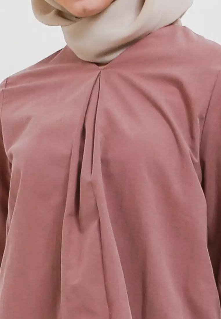 MFMW Crawford Atasan Blouse Dusty Purple