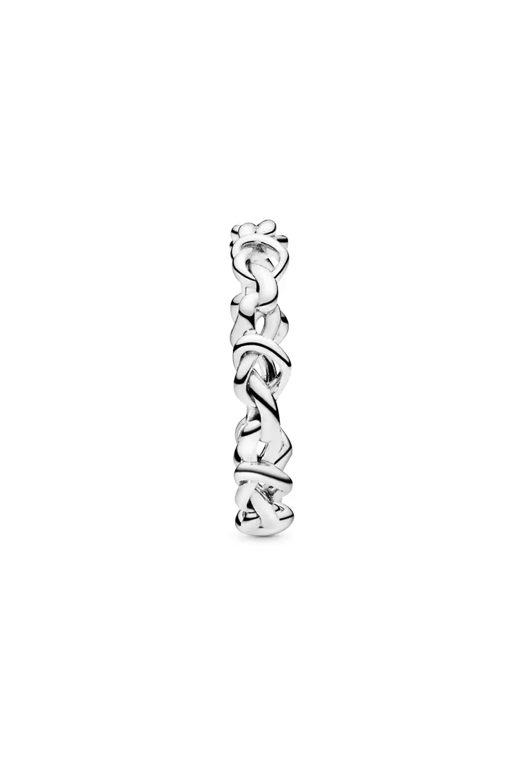 Pandora knotted deals hearts ring