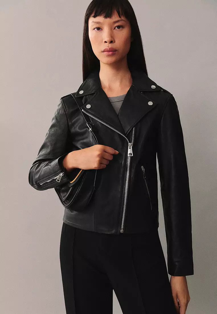Mango leather jacket review outlet