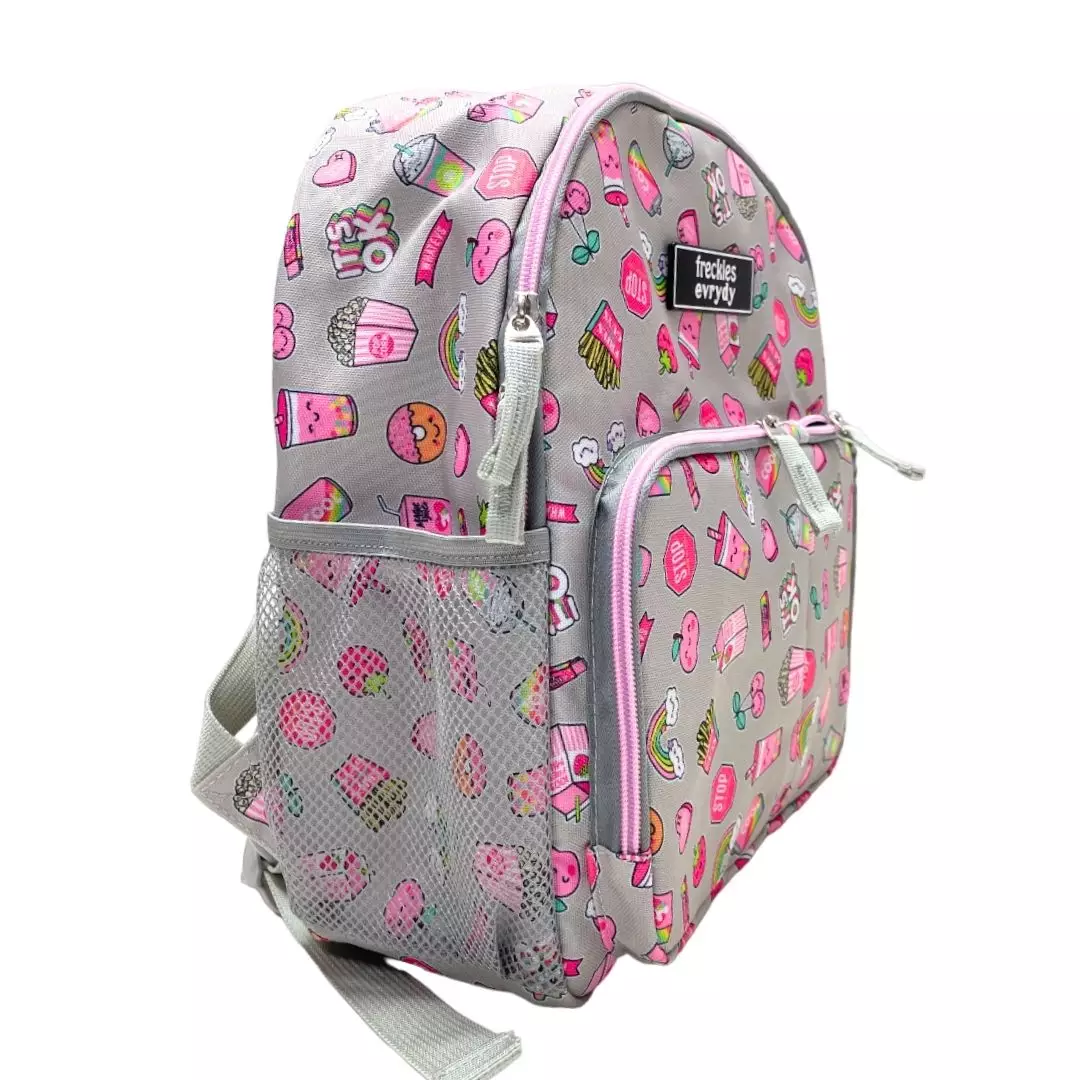 Bundling Freckles Evrydy Backpack Kids & Junior Cute Pink - Tas sekolah anak couple