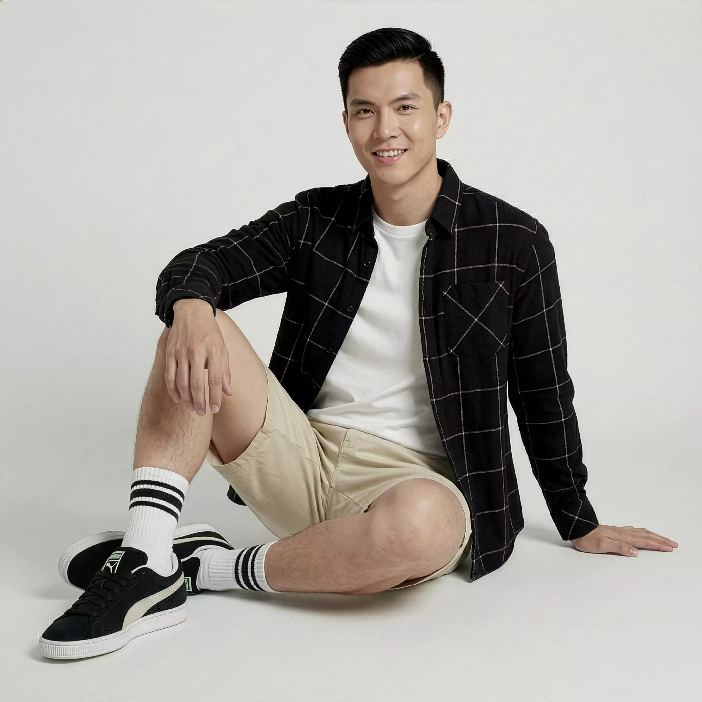 Kale KENA / Kemeja pria / kemeja pria lengan panjang / Kemeja flanel