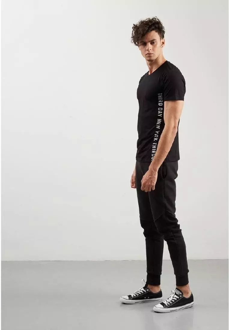 MT591K s/s men new york side blkXS