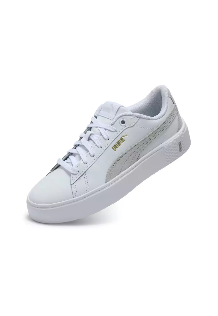 PUMA Smash Platform v2 Suede 女子休閒鞋