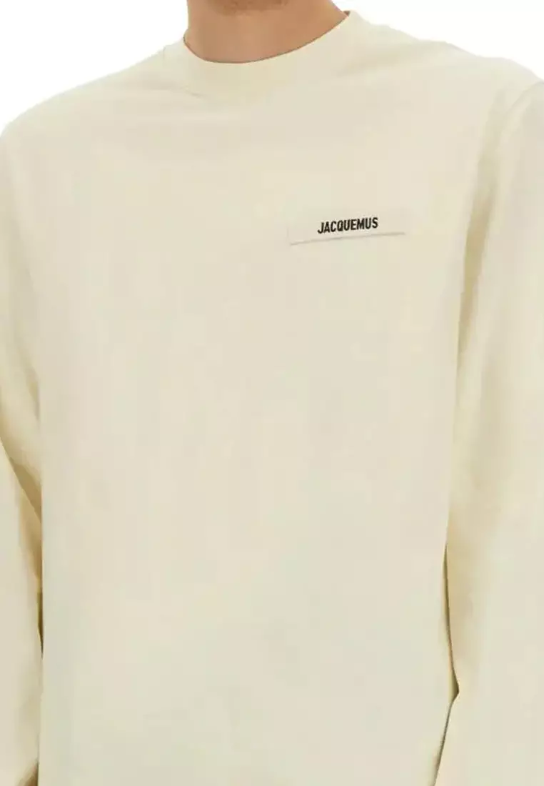 Men's Long Sleeve T-Shirt In White 25HTSM00570AJ0 0226 150