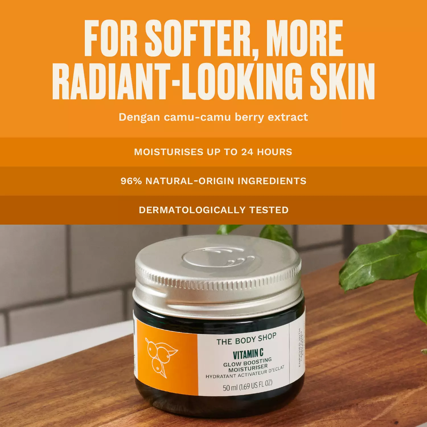 Vitamin C Glow Boosting Moisturiser 50ml