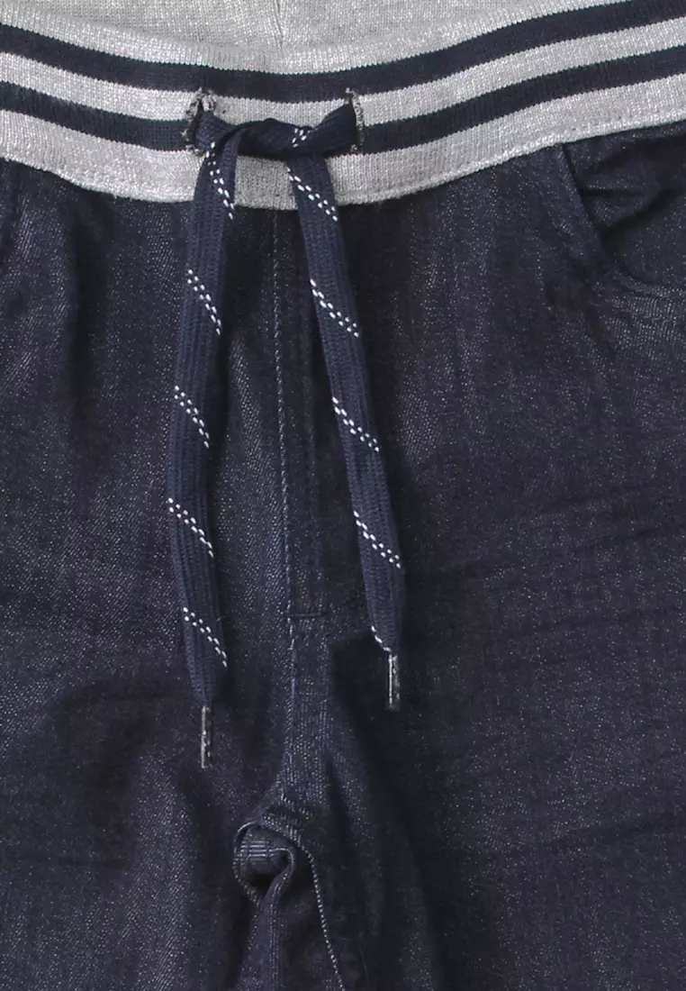 Short/Celana Pendek Anak Laki/Denim Pants Elastic Waist