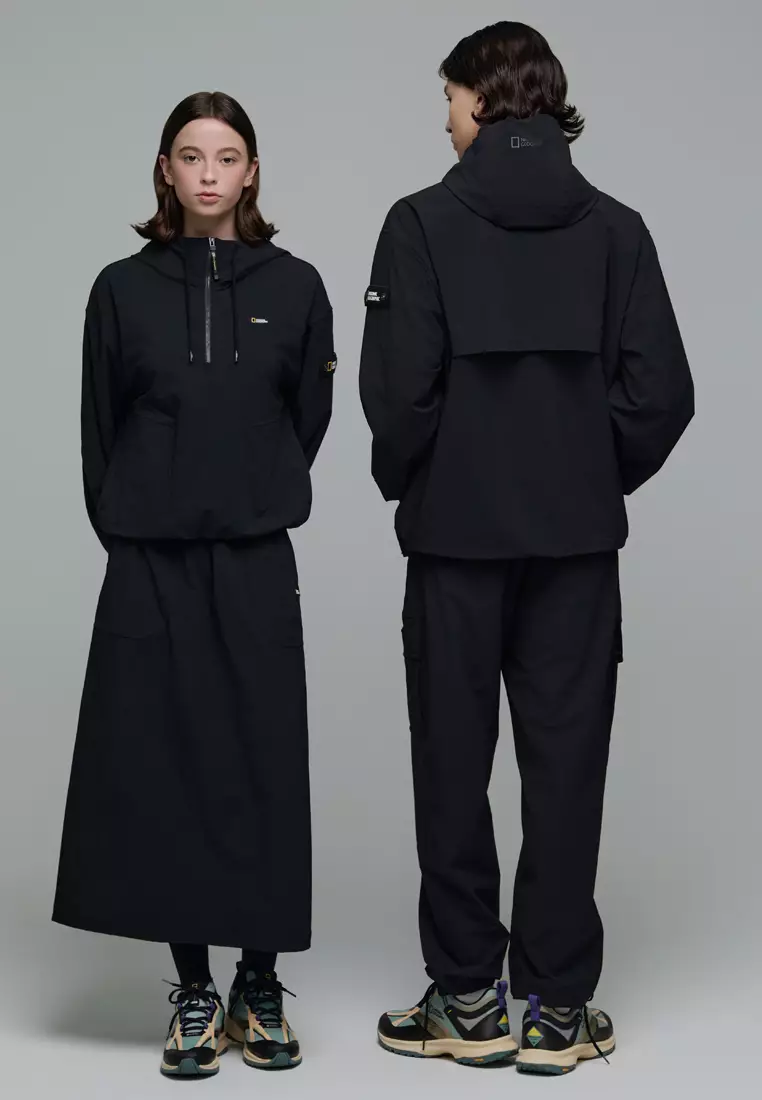Unisex ARCHELON Woven Stretch Hooded Zip-Up Jacket