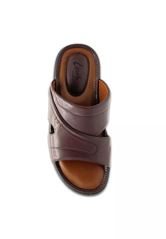 Slip On Faux Leather Classic Casual Sandals