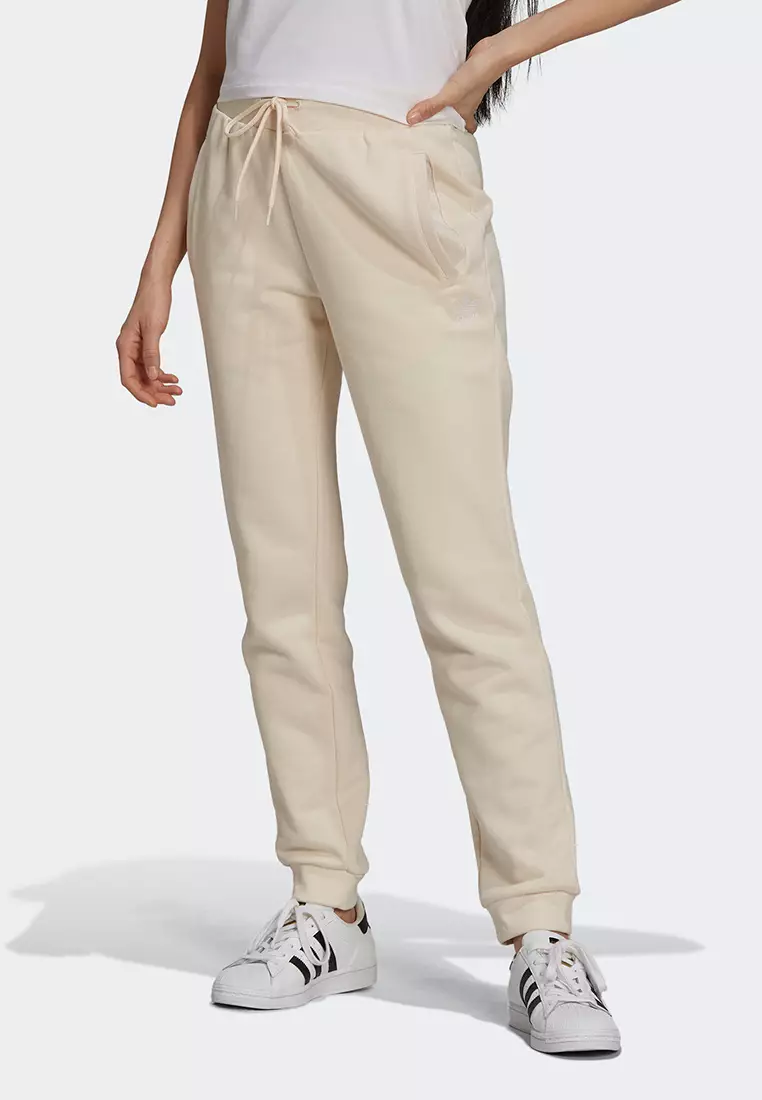 Khaki adidas joggers womens best sale