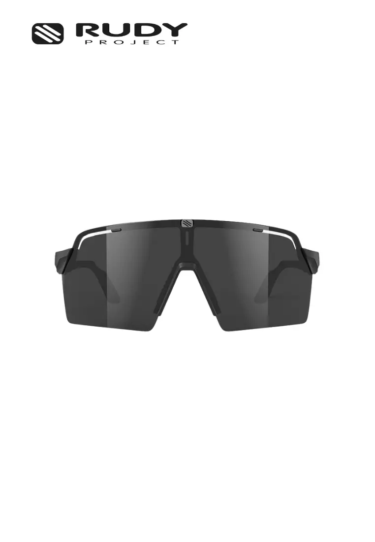 Spinshield Pro Sports Performance Sunglasses – Black Matte Smoke Black|UV Protection