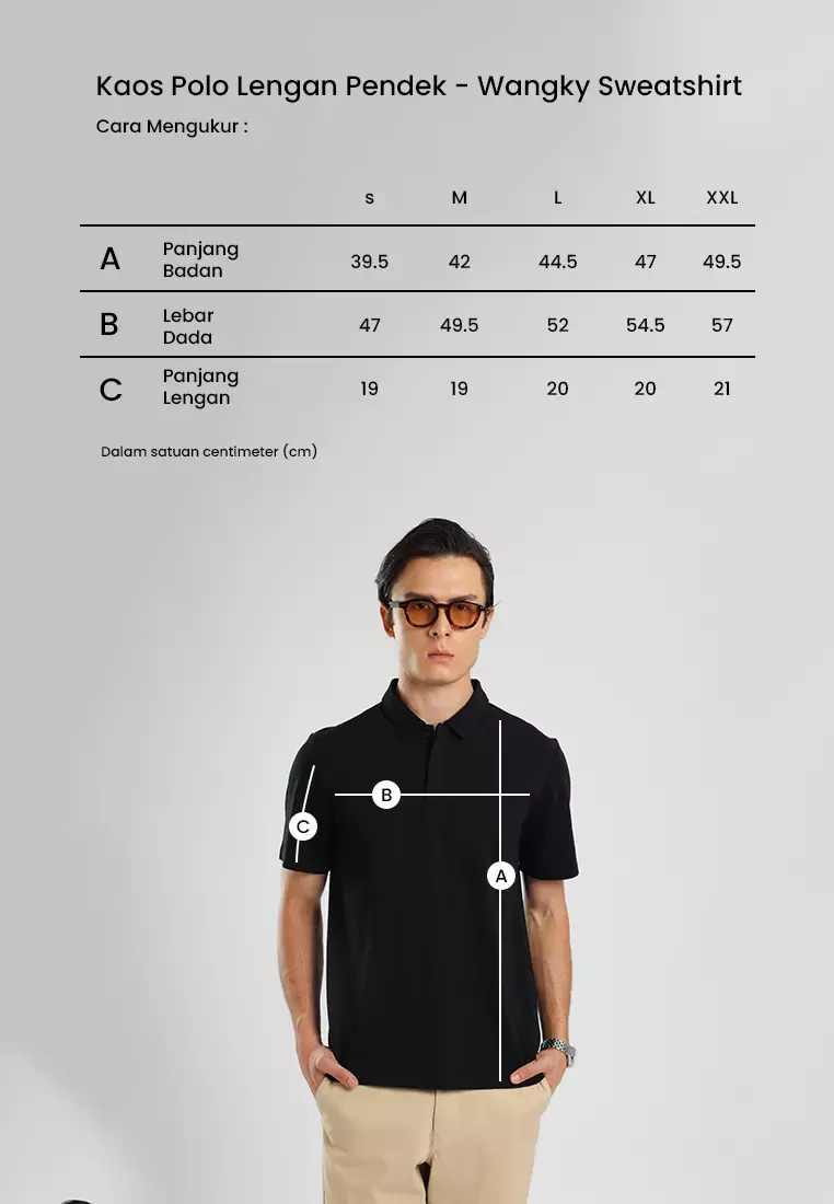 MANZONE - Polo Shirt Lengan Pendek Pria Otto 04 - Grey Warna Grey