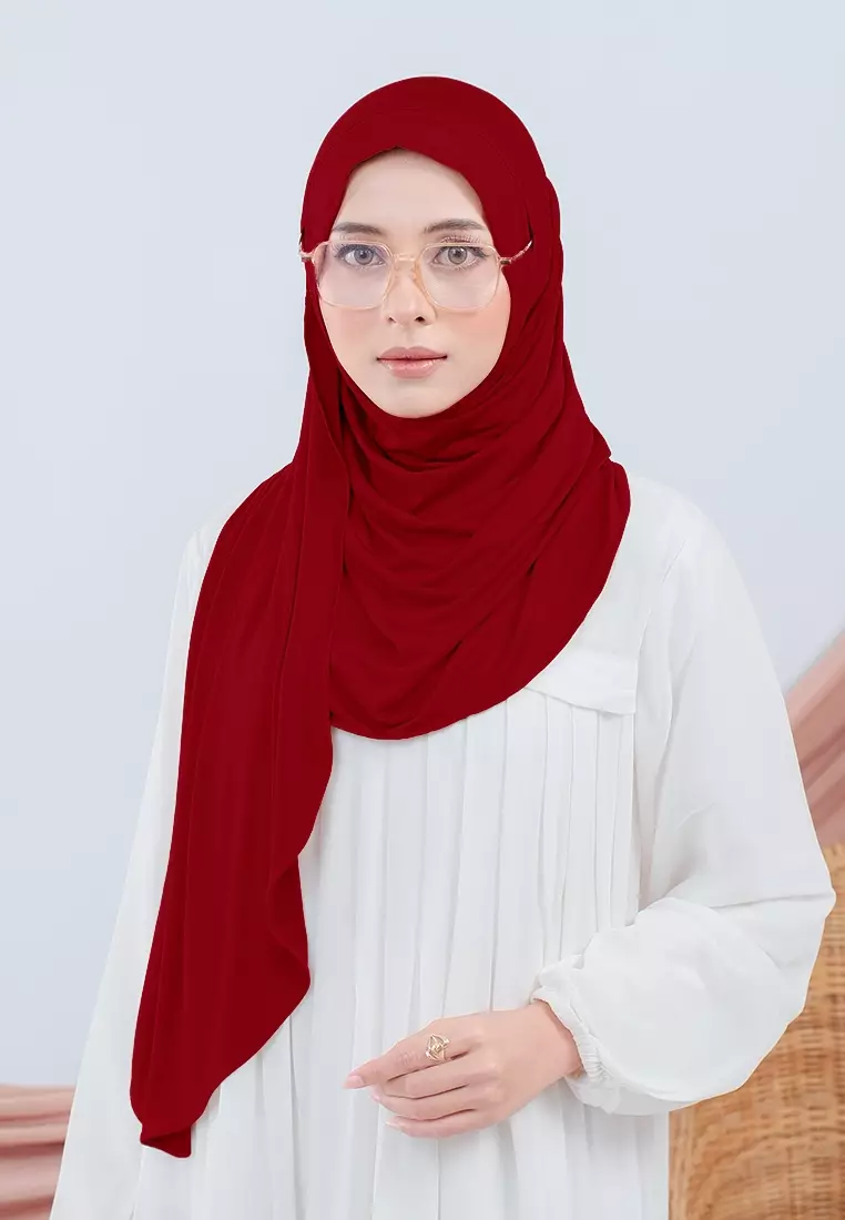 HIJAB INSTAN FAYZA - MAROON