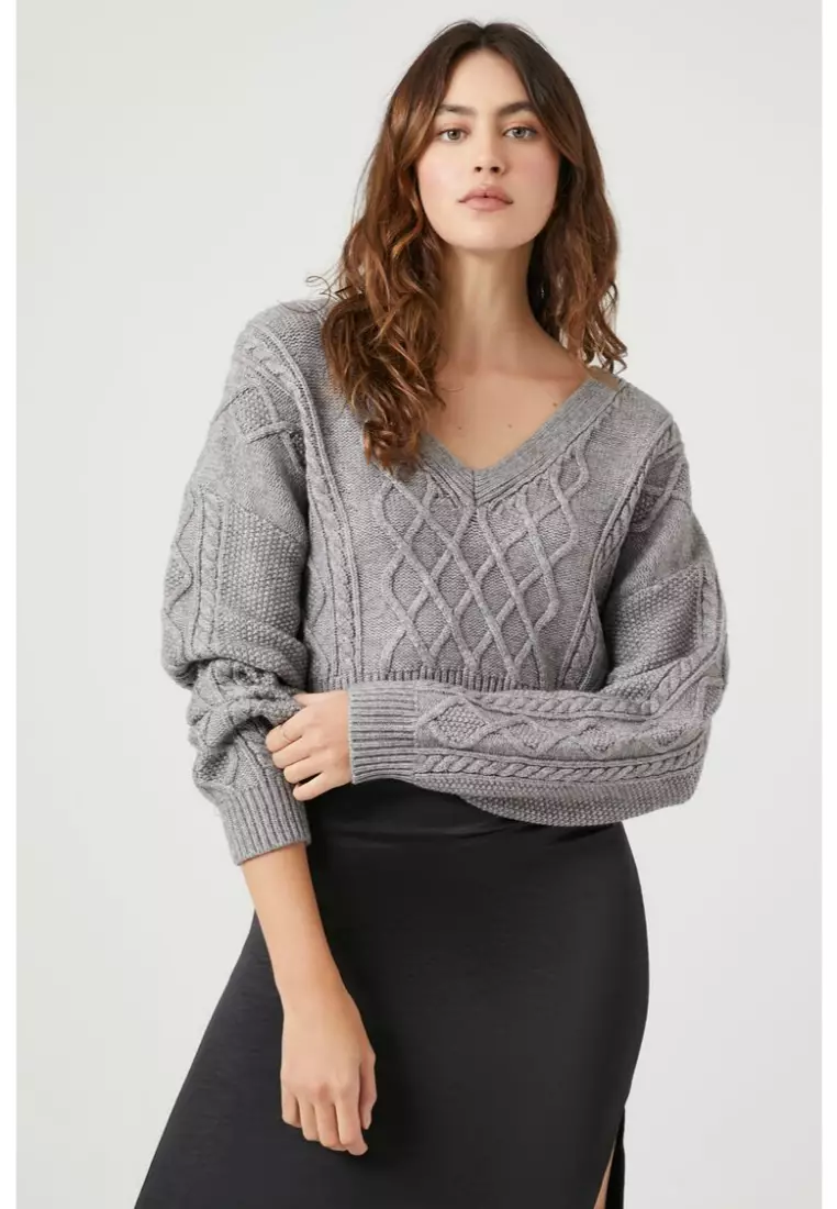 Forever 21 2025 gray sweater