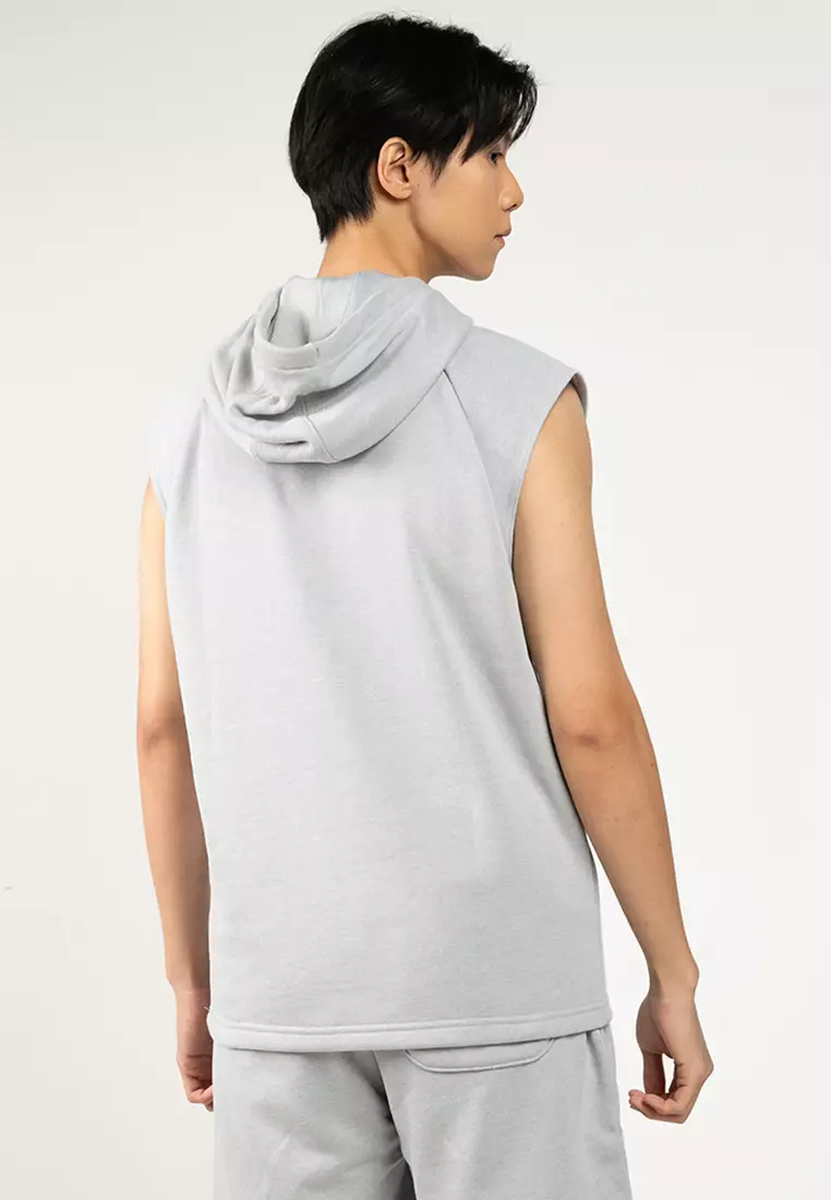 Heavyweight Terry Sleeveless Hoodie