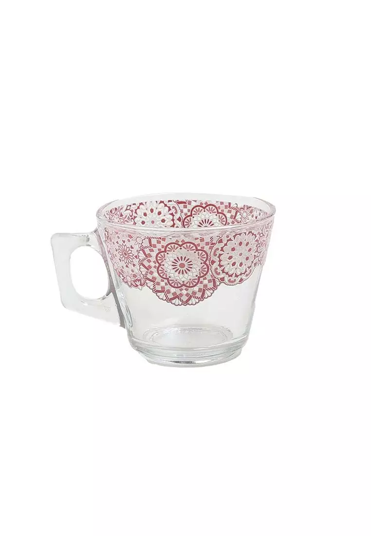 Brighton Cup And Saucer Set Lace 8Pcs