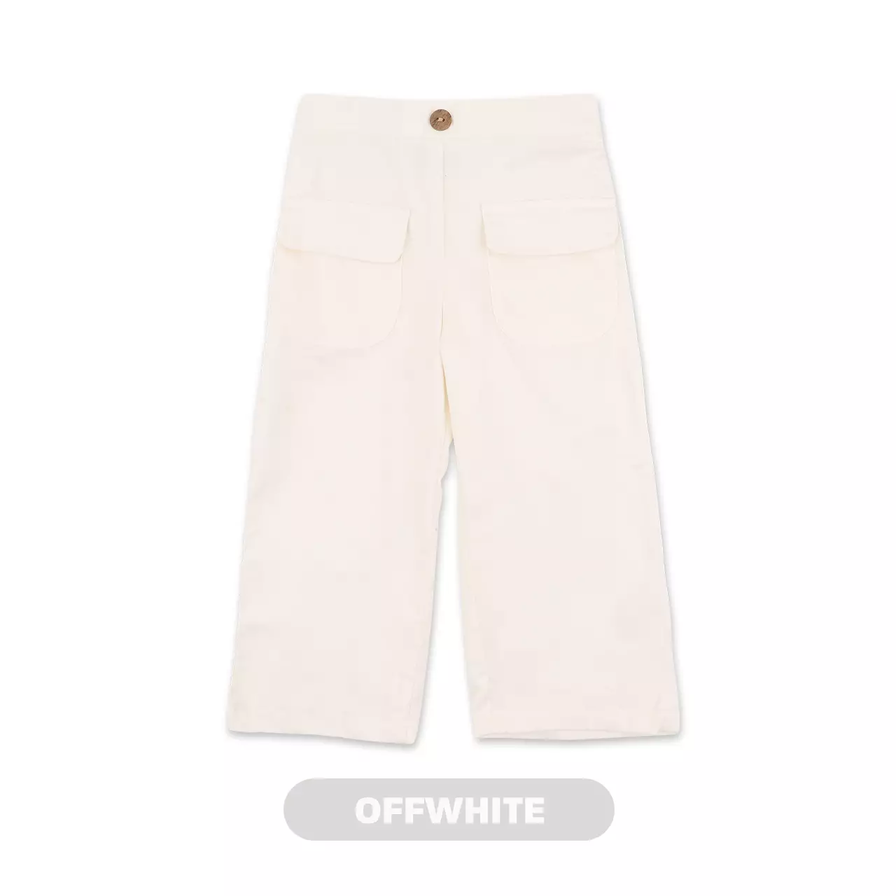 Mooi Celana Panjang Anak Perempuan Everly Pocket Pants - Off White