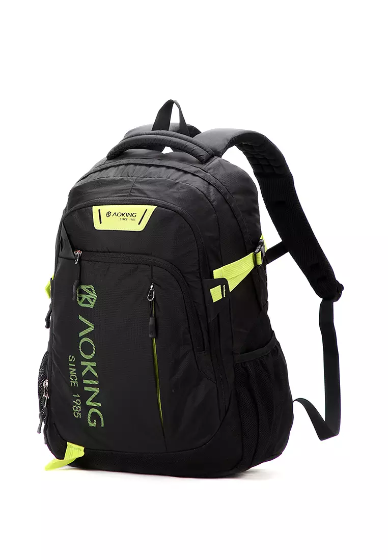Ergonomic Backpack School Bag Nylon Waterproof Lightweight Massage Shoulder Backpack