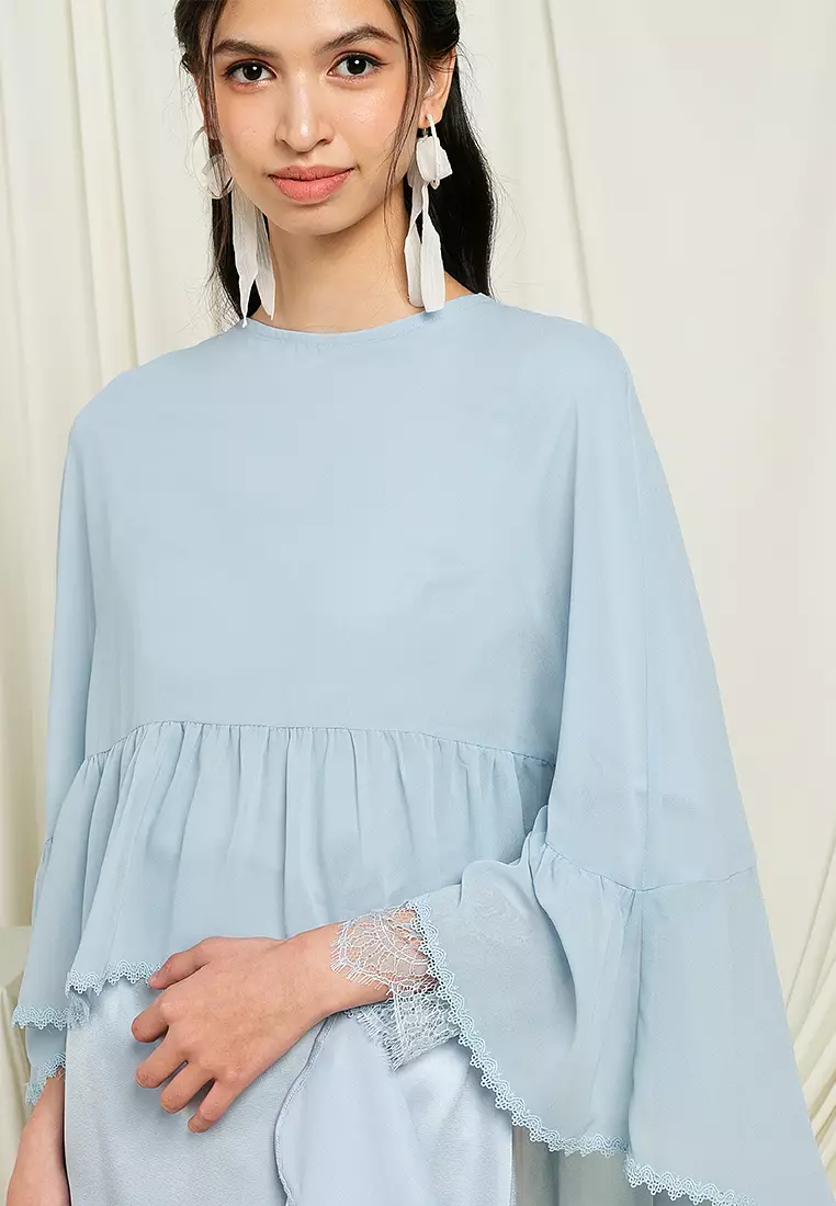 Zarina Ruffles Kurung Set