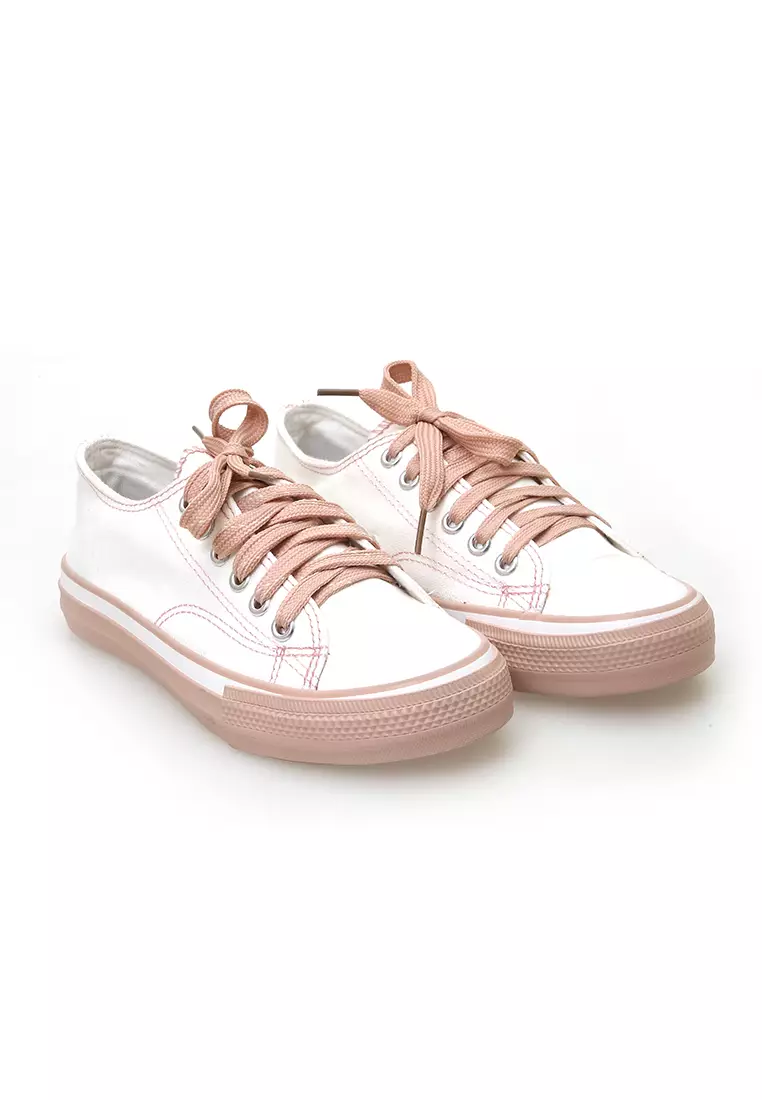 Sneackers Tali Ikat Fashion Women Premium Quality - Pink
