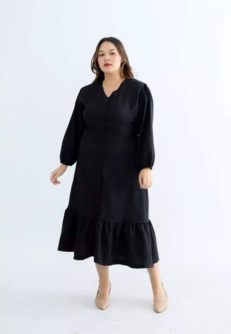 Plus Size Dress Magica Black